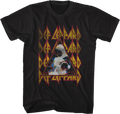 Retro Hysteria Triangle Def Leppard T-Shirt Hoodie, Sweatshirt | CiraTrend.com (Image 1)