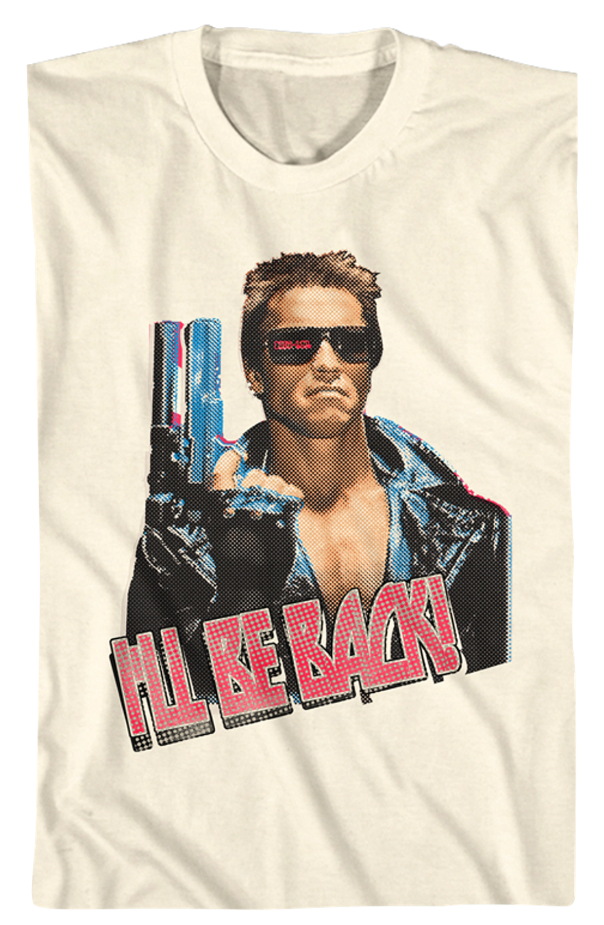 Retro I'll Be Back Terminator Shirt Hoodie, Sweatshirt | CiraTrend.com (Image 2)