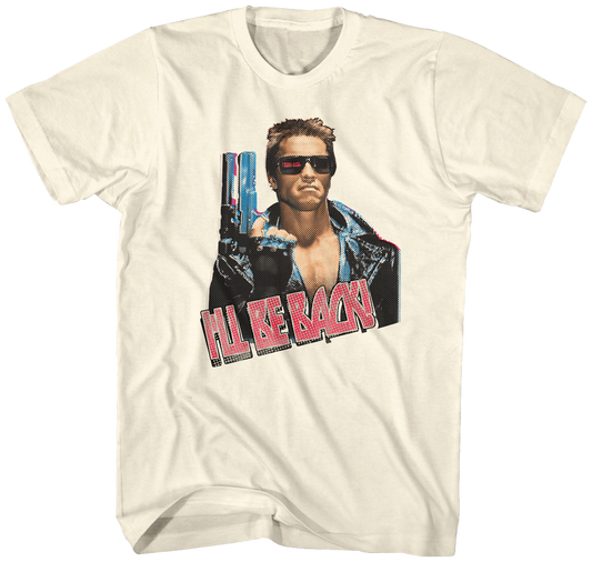 Retro I'll Be Back Terminator Shirt