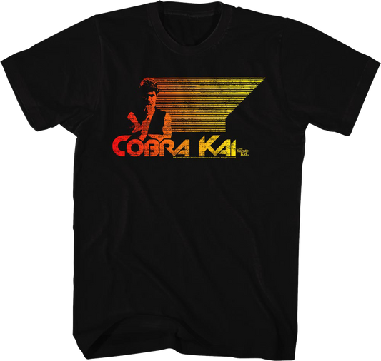 Retro Cobra Kai John Kreese Karate Kid T-Shirt