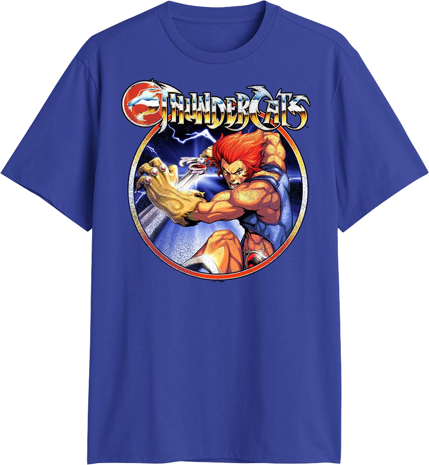 Retro Lion-O Circle ThunderCats T-Shirt Hoodie, Sweatshirt | CiraTrend.com (Image 1)