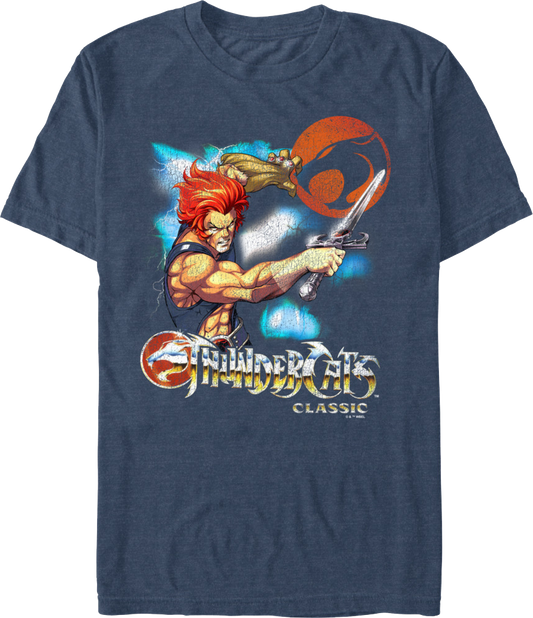 Retro Lion-O Sword of Omens ThunderCats T-Shirt