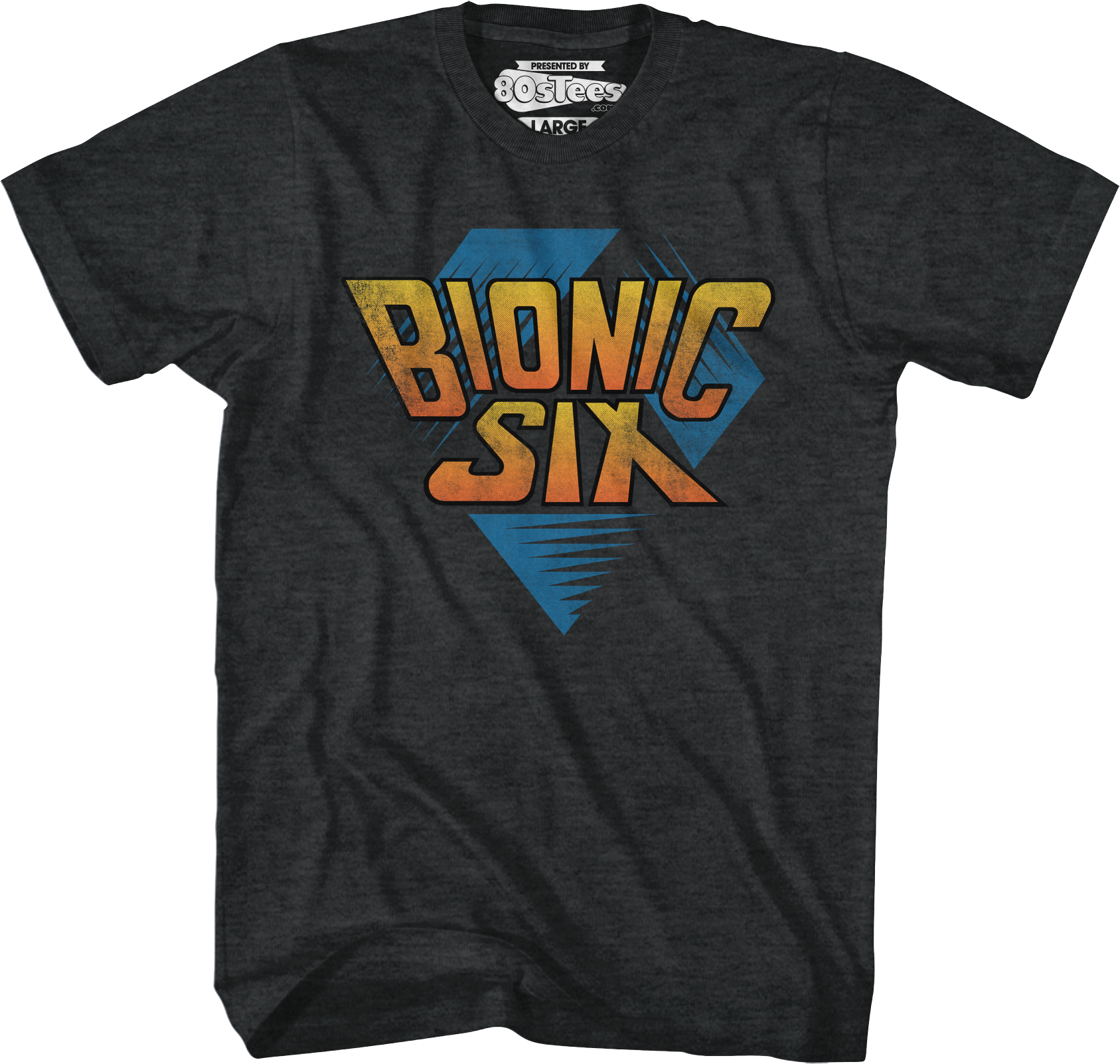 Retro Logo Bionic Six T-Shirt Hoodie, Sweatshirt | CiraTrend.com (Image 1)