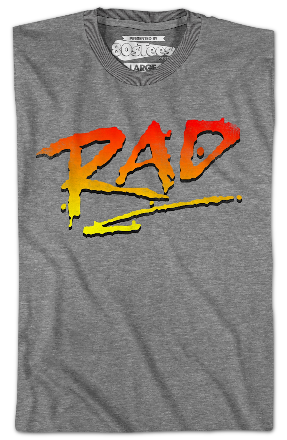Retro Logo Rad T-Shirt Hoodie, Sweatshirt | CiraTrend.com (Image 2)