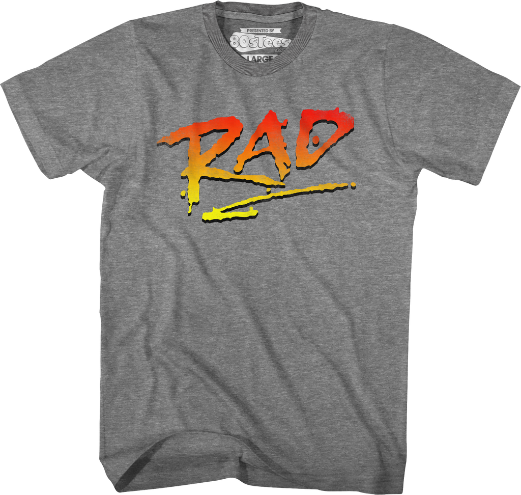 Retro Logo Rad T-Shirt Hoodie, Sweatshirt | CiraTrend.com (Image 1)