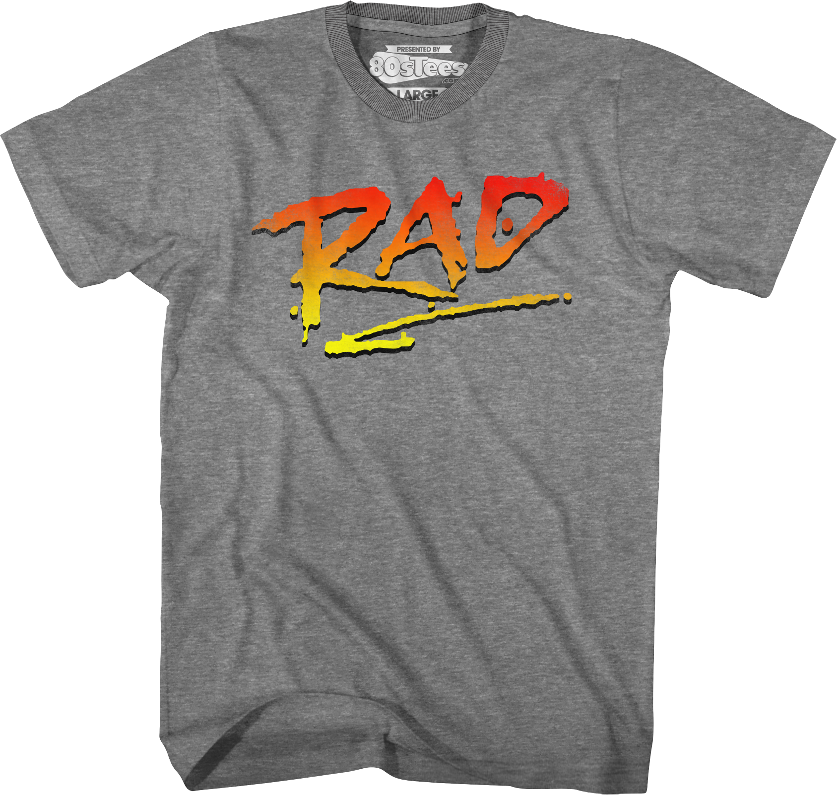 Retro Logo Rad T-Shirt Hoodie, Sweatshirt | CiraTrend.com (Image 1)