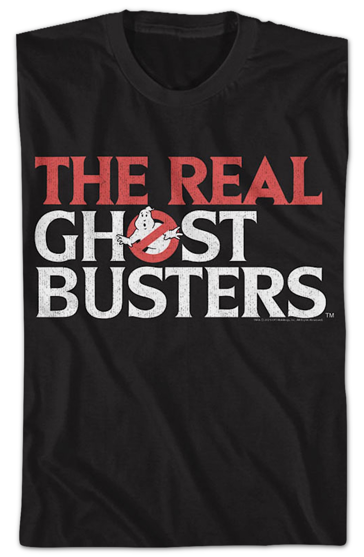 Retro Logo Real Ghostbusters T-Shirt