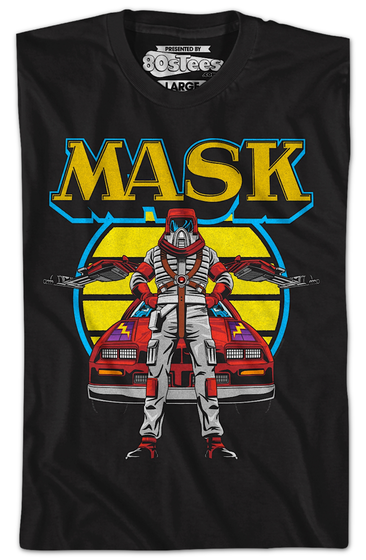 Retro Matt Trakker And Thunderhawk MASK T-Shirt Hoodie, Sweatshirt | CiraTrend.com (Image 2)