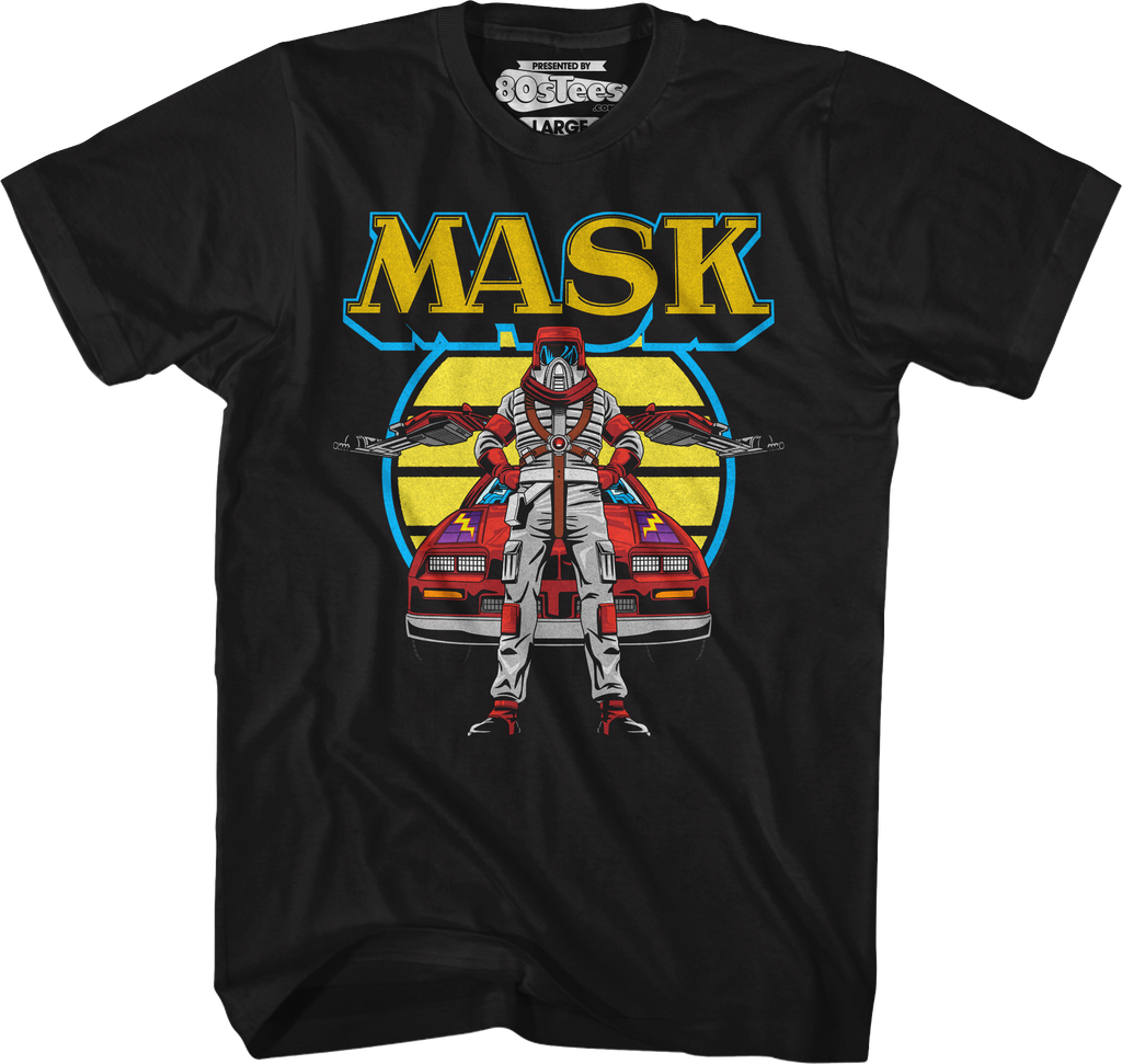 Retro Matt Trakker And Thunderhawk MASK T-Shirt Hoodie, Sweatshirt | CiraTrend.com (Image 1)
