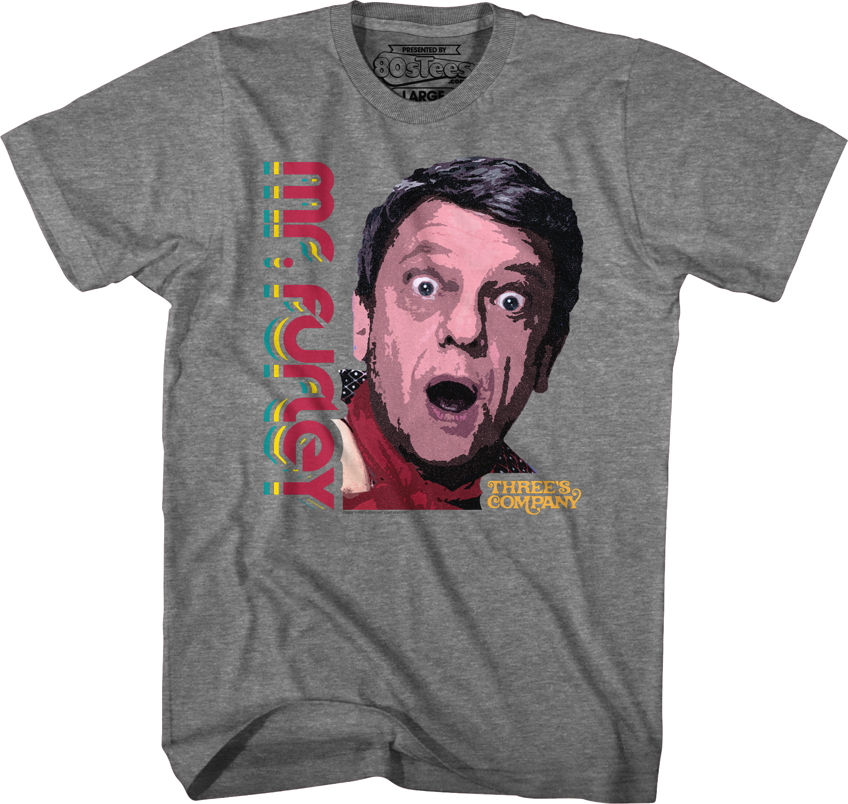 Retro Mr. Furley Three's Company T-Shirt Hoodie, Sweatshirt | CiraTrend.com (Image 3)