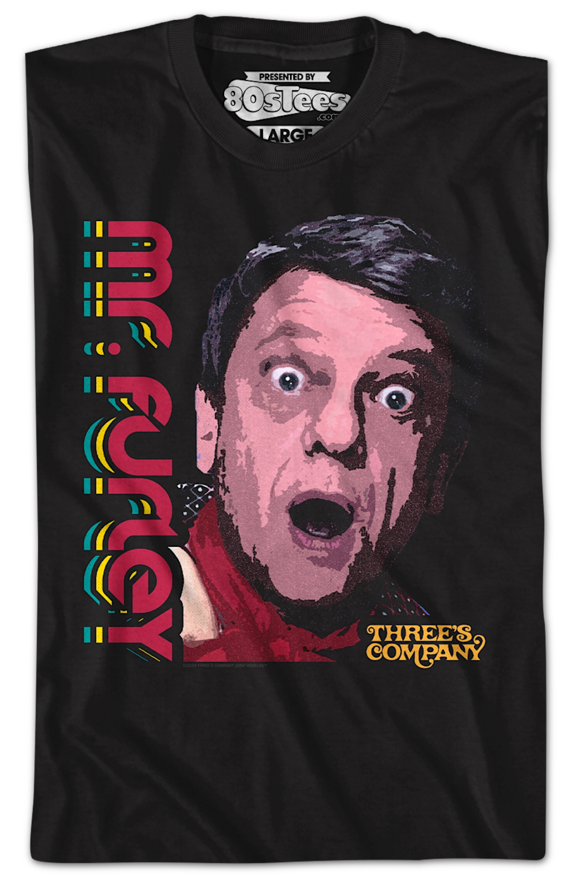 Retro Mr. Furley Three's Company T-Shirt
