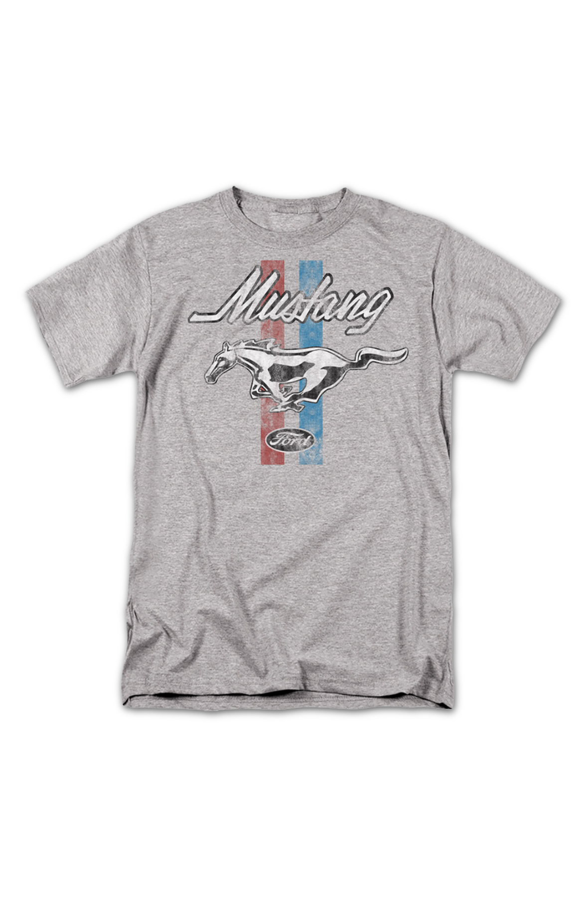 Retro Mustang Stripes Ford T-Shirt