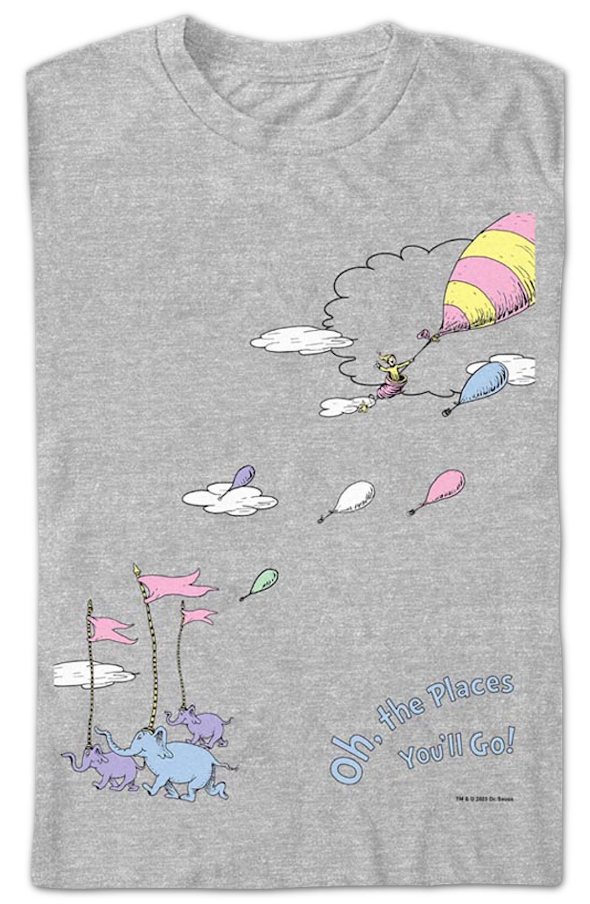Retro Oh, The Places You'll Go! Dr. Seuss T-Shirt