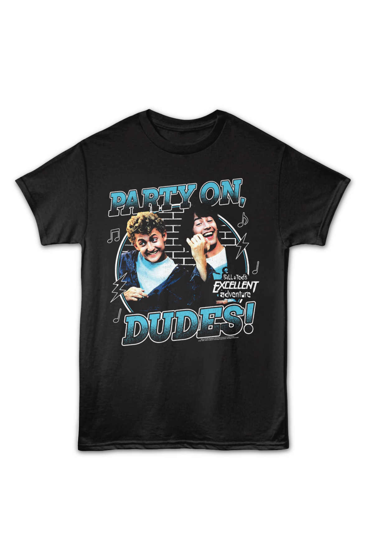 Retro Party On Dudes Bill & Ted's Excellent Adventure T-Shirt
