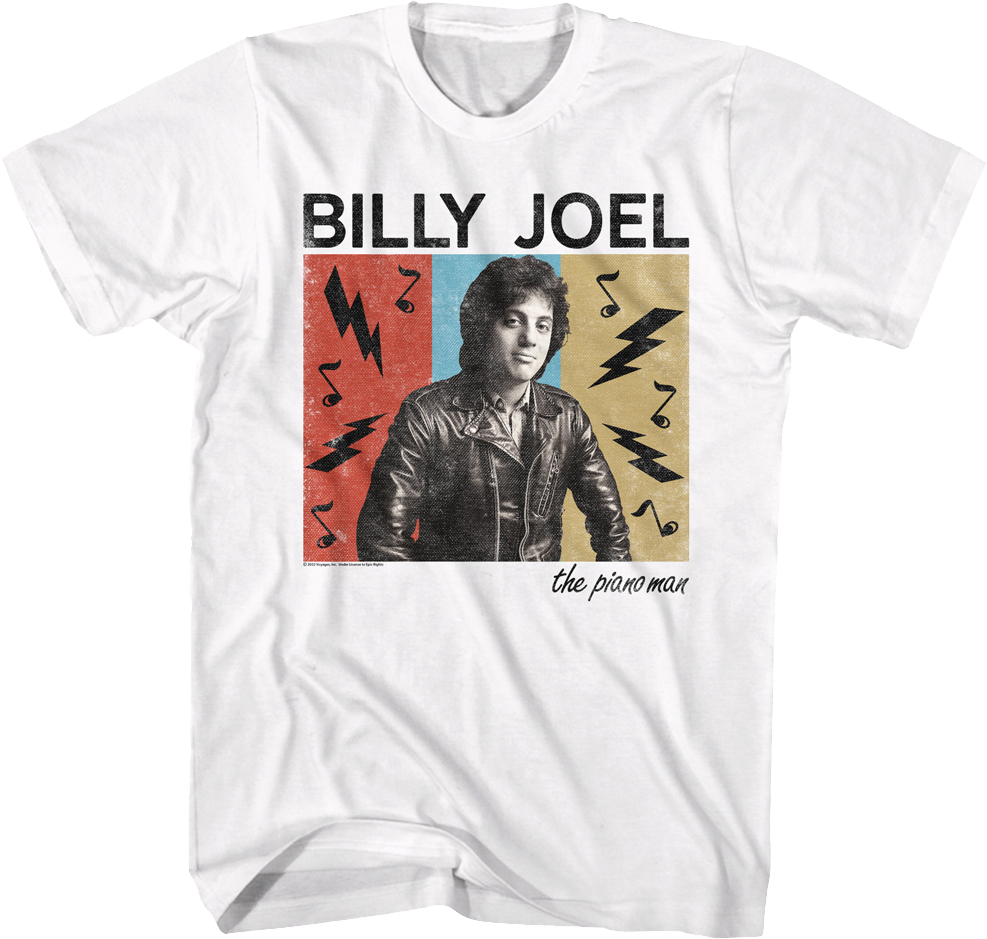 Retro Piano Man Billy Joel T-Shirt Hoodie, Sweatshirt | CiraTrend.com (Image 1)