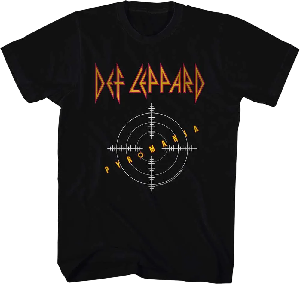 Retro Pyromania Def Leppard T-Shirt Hoodie, Sweatshirt | CiraTrend.com (Image 1)