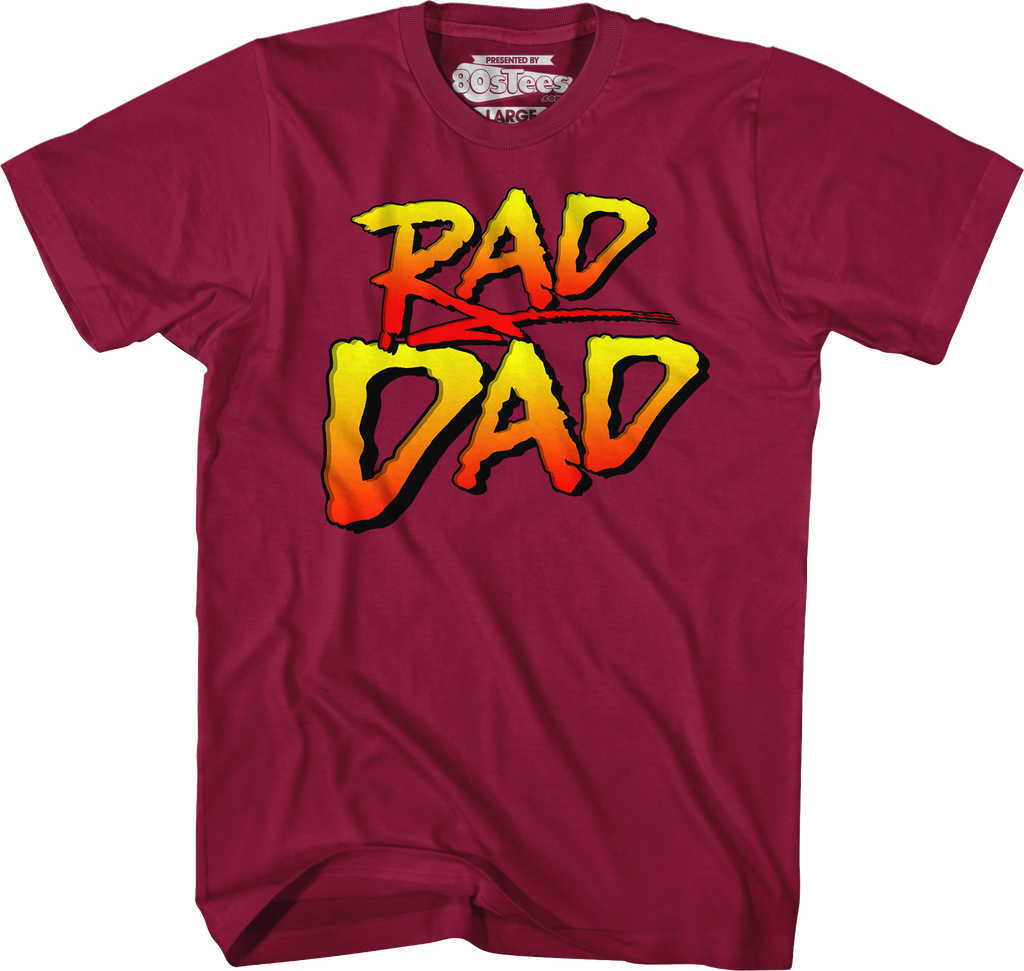 Retro Rad Dad T-Shirt Hoodie, Sweatshirt | CiraTrend.com (Image 3)