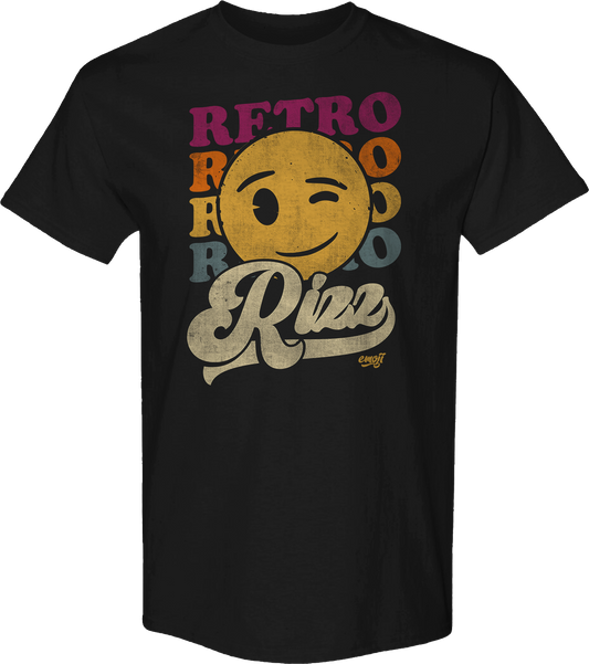Retro Rizz Emoji T-Shirt