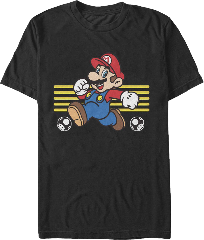 Retro Run Pose Super Mario Bros. T-Shirt