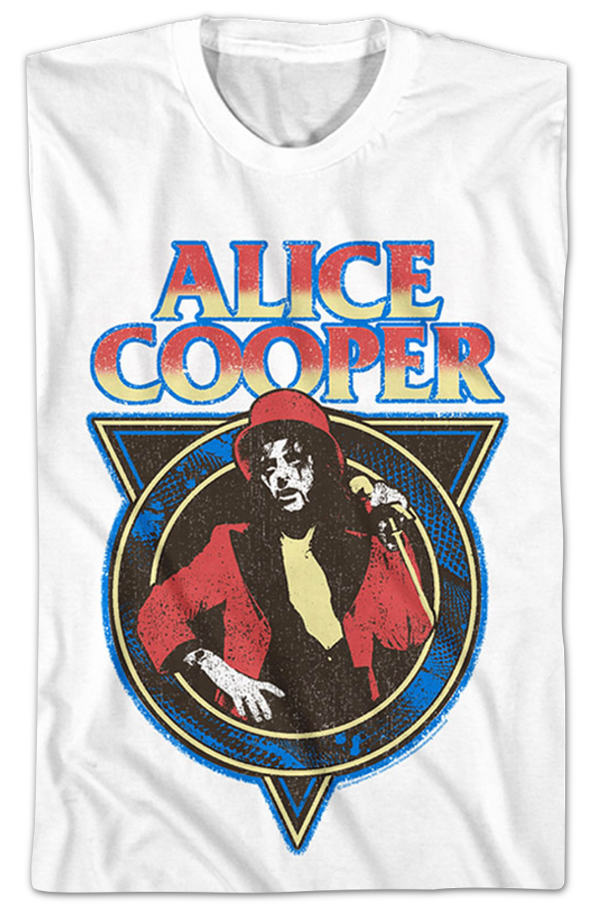 Retro Shapes Alice Cooper T-Shirt