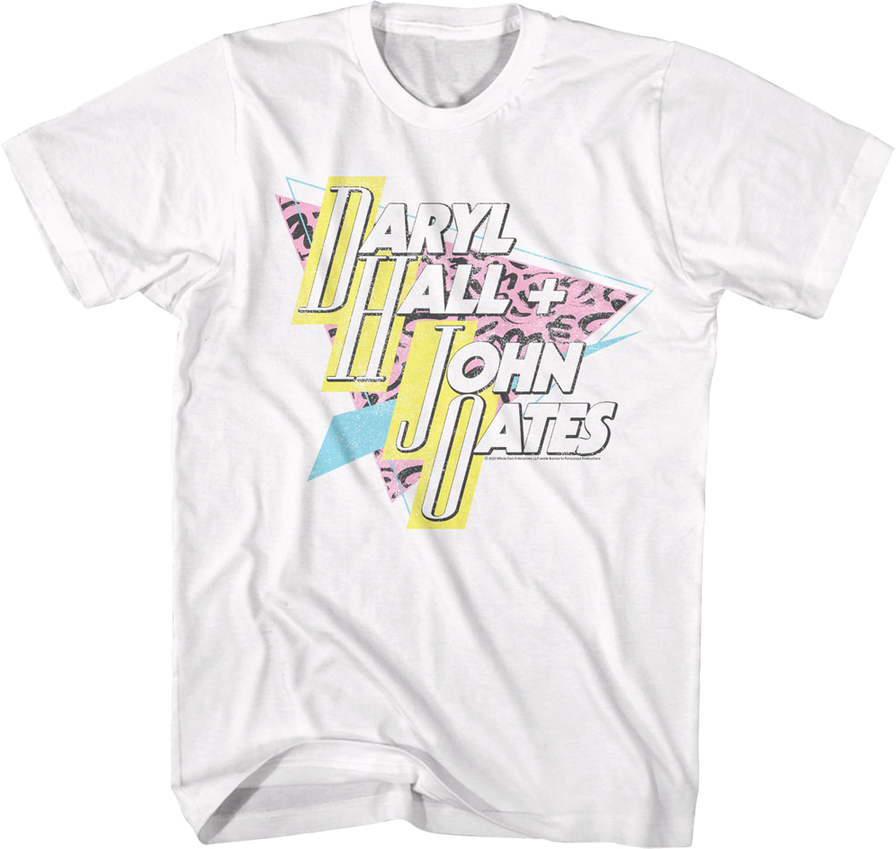 Retro Shapes Hall & Oates T-Shirt Hoodie, Sweatshirt | CiraTrend.com (Image 1)