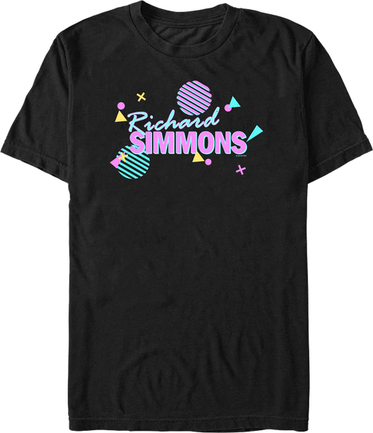 Retro Shapes Richard Simmons T-Shirt