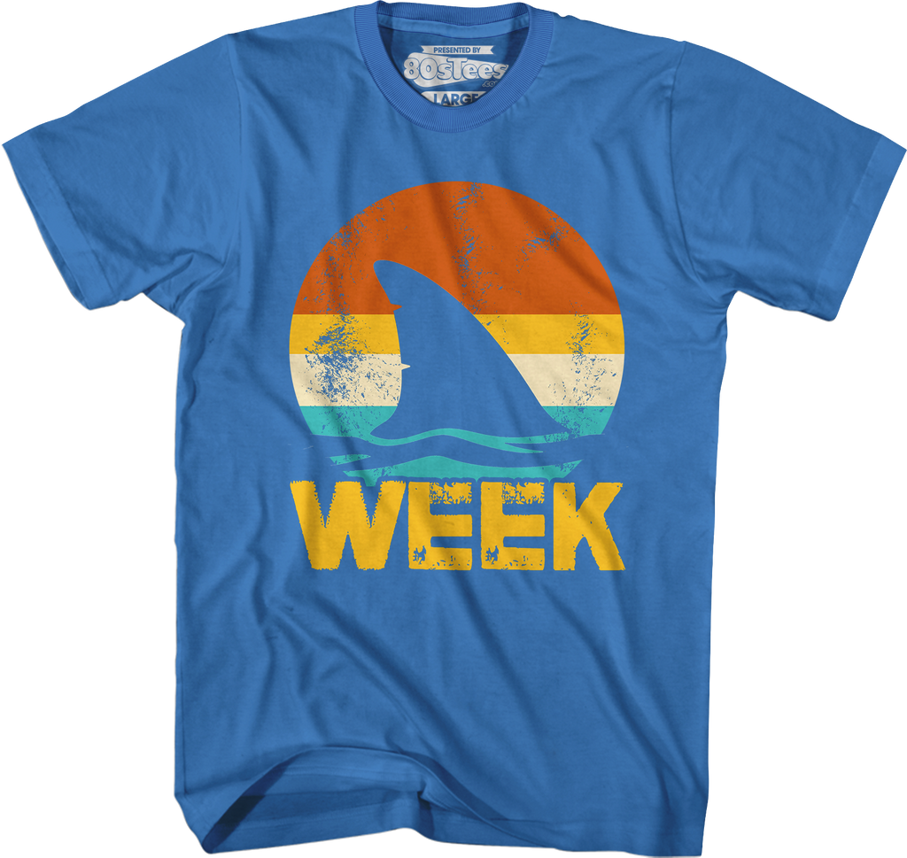 Retro Shark Week T-Shirts, Hoodie, Sweatshirt