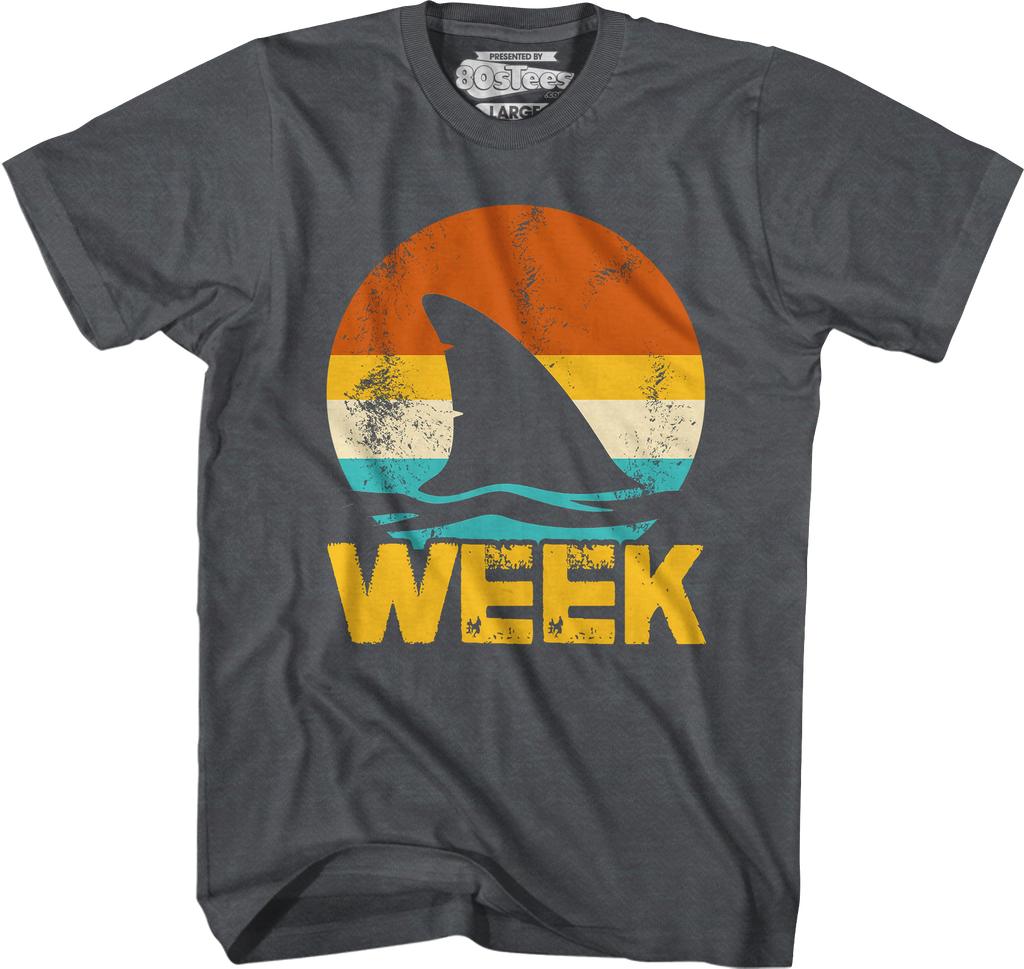 Retro Shark Week T-Shirts, Hoodie, Sweatshirt