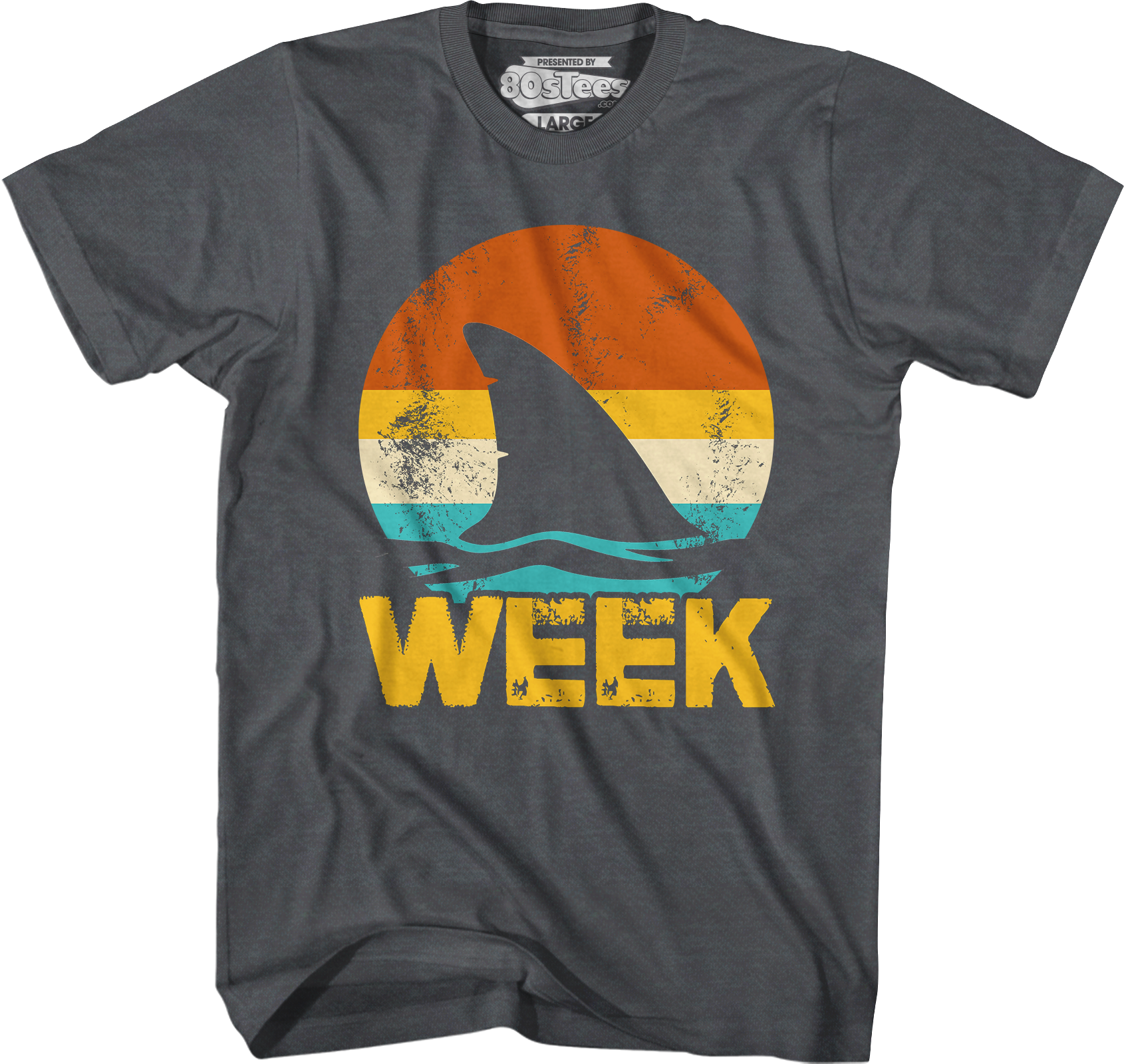 Retro Shark Week T-Shirts, Hoodie, Sweatshirt
