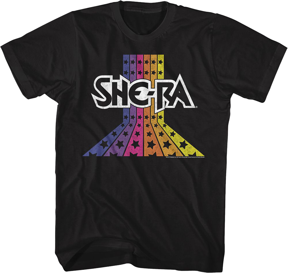 Retro She-Ra Stars Masters of the Universe T-Shirt Hoodie, Sweatshirt | CiraTrend.com (Image 1)