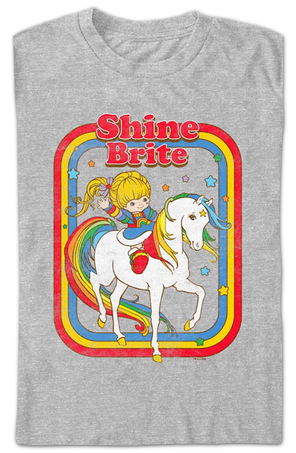 Retro Shine Brite Rainbow Brite T-Shirt Hoodie, Sweatshirt | CiraTrend.com (Image 2)