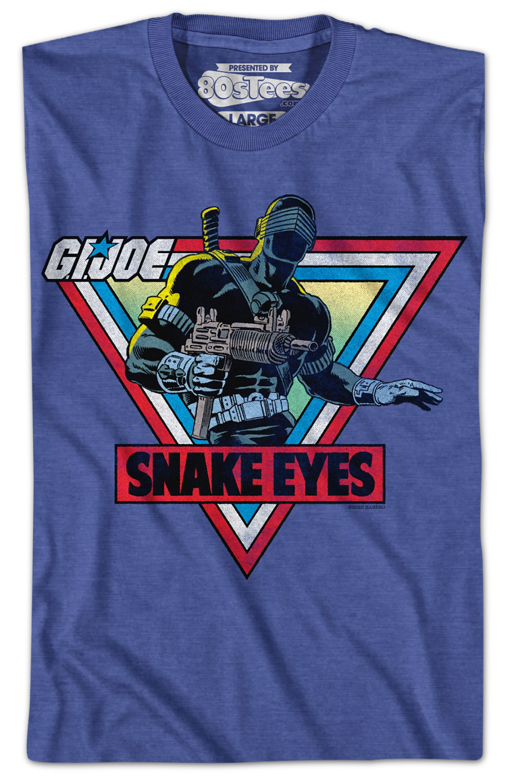 Retro Snake Eyes GI Joe T-Shirt Hoodie, Sweatshirt | CiraTrend.com (Image 2)