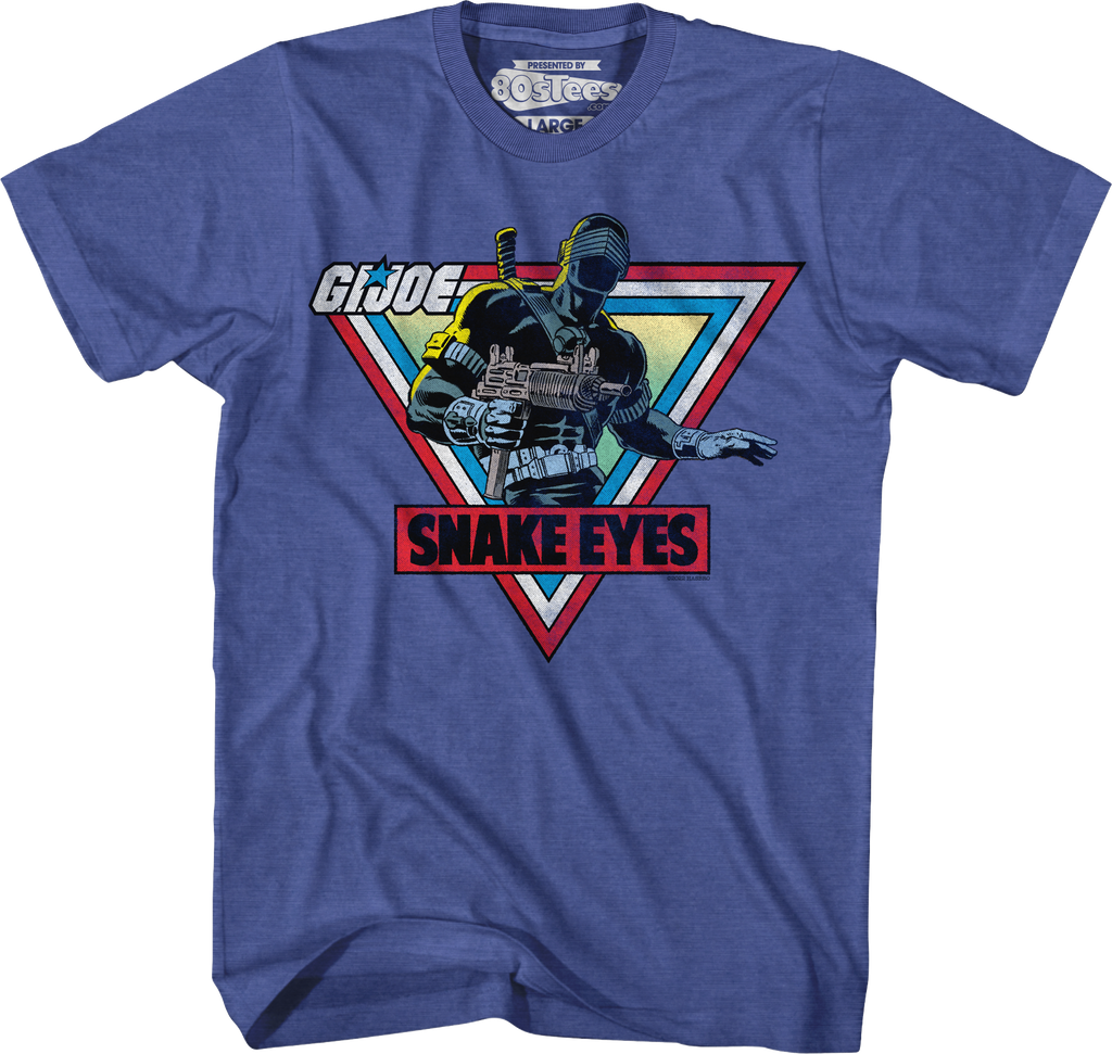 Retro Snake Eyes GI Joe T-Shirt Hoodie, Sweatshirt | CiraTrend.com (Image 1)