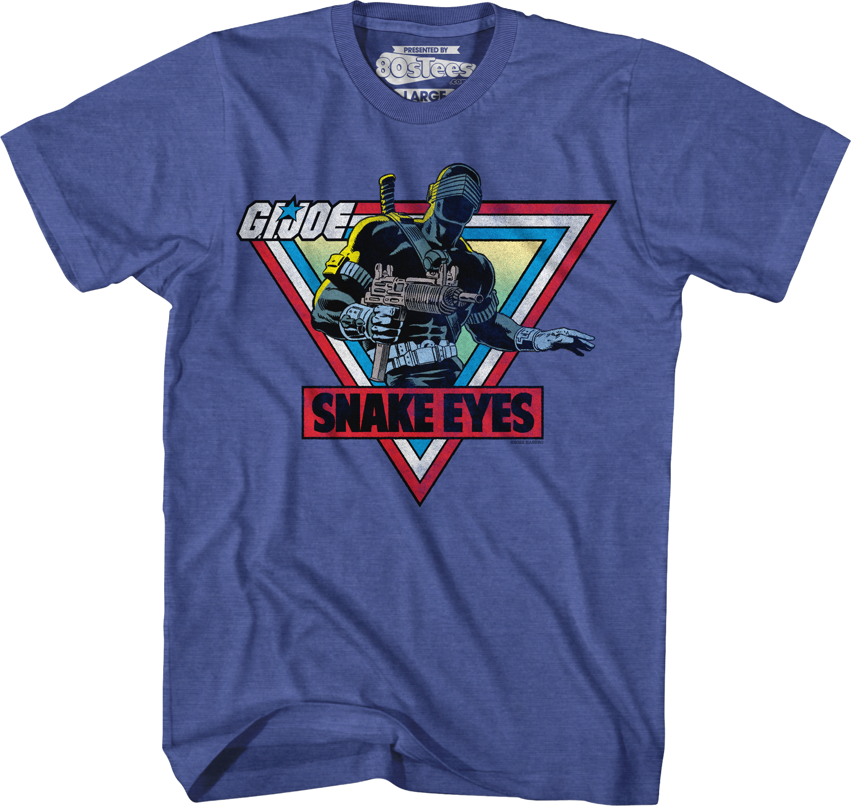 Retro Snake Eyes GI Joe T-Shirt Hoodie, Sweatshirt | CiraTrend.com (Image 1)