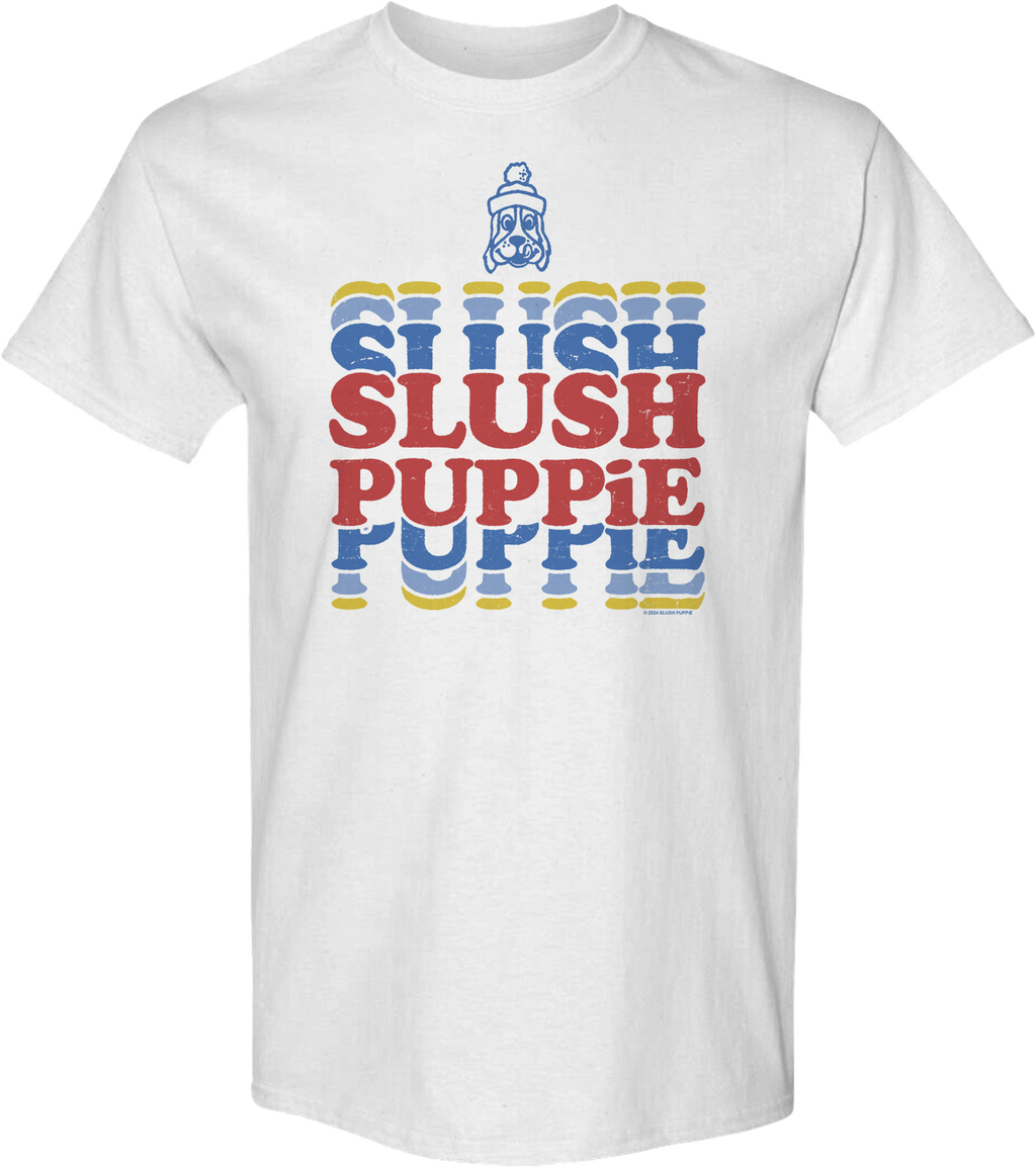 Retro Stacked Logo Slush Puppie T-Shirt Hoodie, Sweatshirt | CiraTrend.com (Image 1)