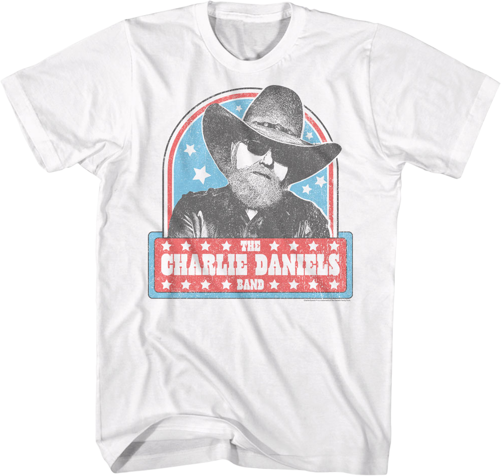Retro Stars Charlie Daniels Band T-Shirt Hoodie, Sweatshirt | CiraTrend.com (Image 1)