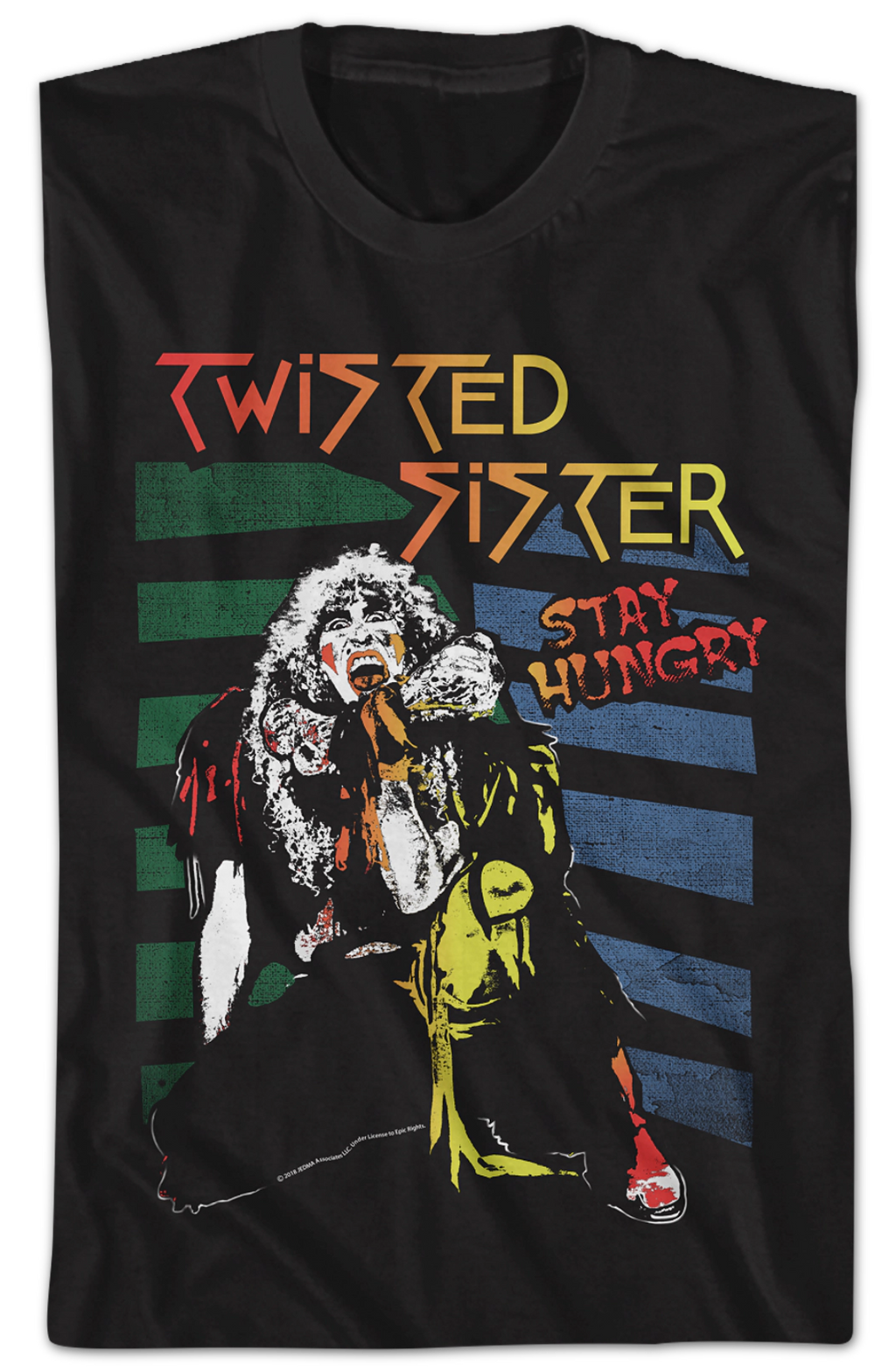 Retro Stay Hungry Twisted Sister T-Shirt Hoodie, Sweatshirt | CiraTrend.com (Image 2)