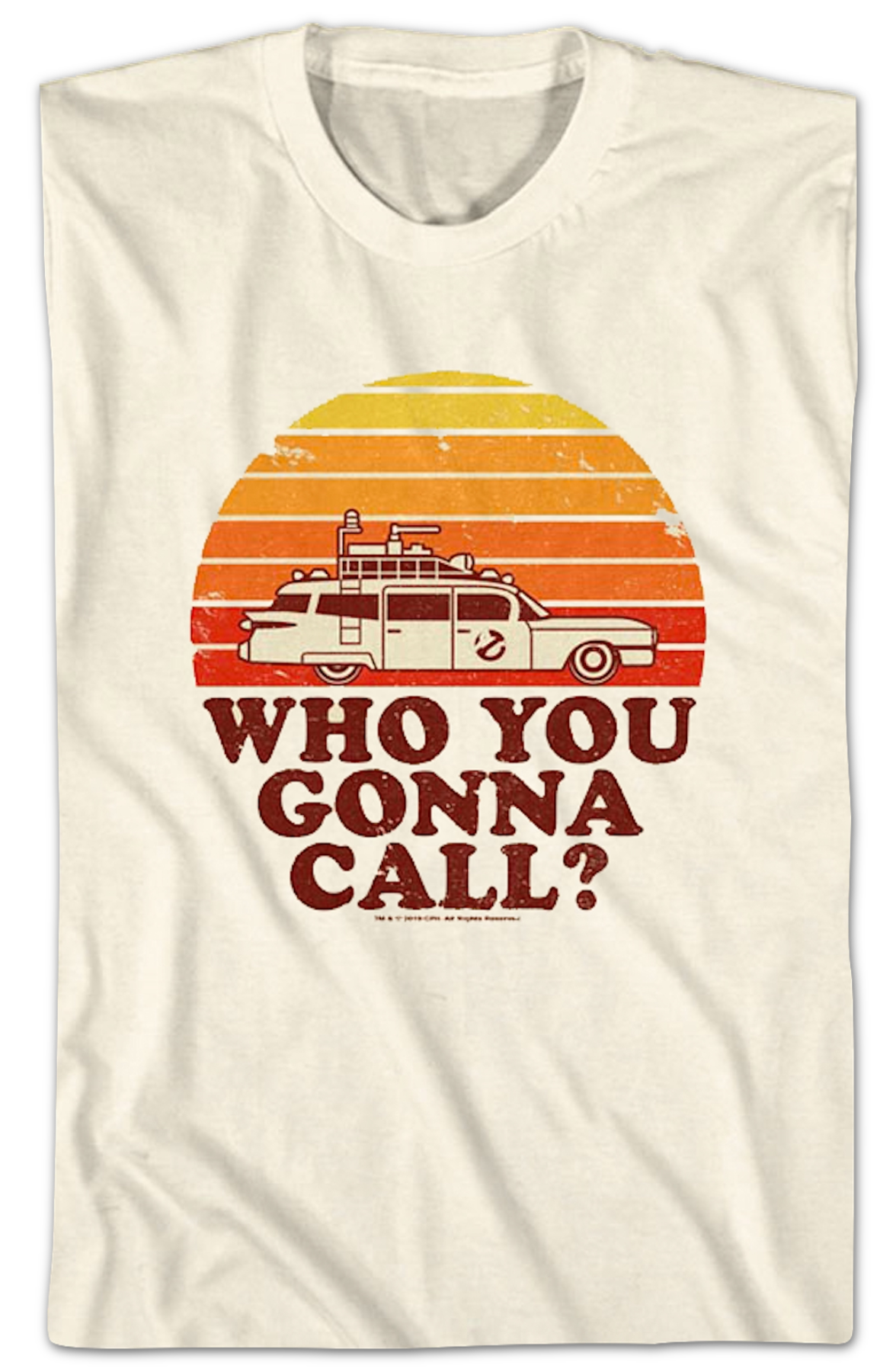 Retro Sunset Ghostbusters T-Shirt Hoodie, Sweatshirt | CiraTrend.com (Image 2)