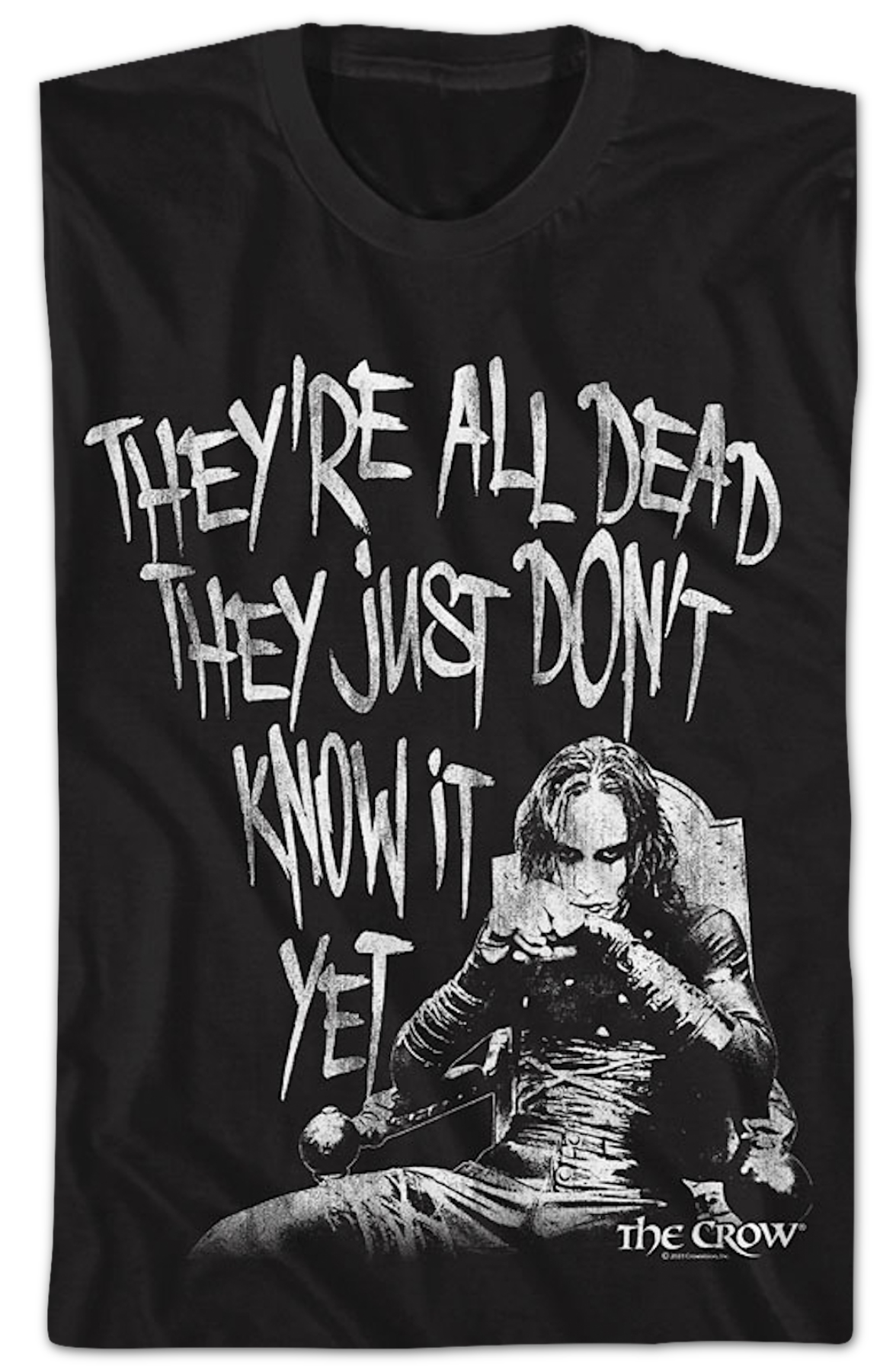 Retro They're All Dead The Crow T-Shirt Hoodie, Sweatshirt | CiraTrend.com (Image 2)