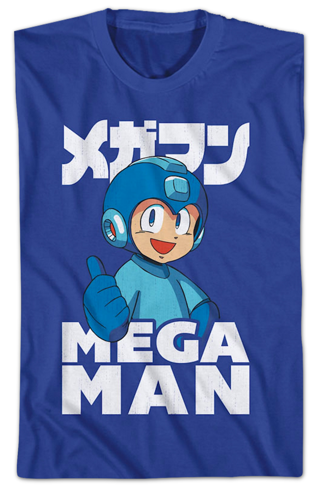 Retro Thumbs Up Mega Man T-Shirt Hoodie, Sweatshirt | CiraTrend.com (Image 2)