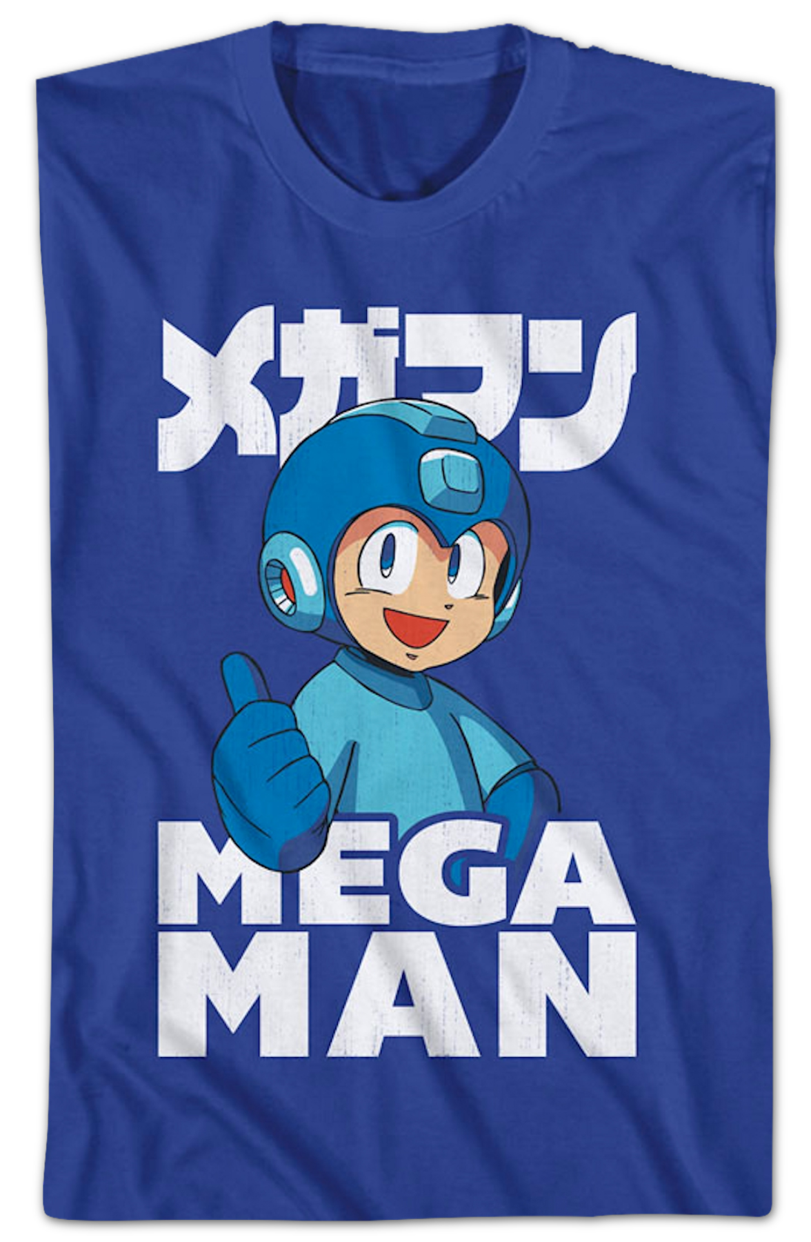Retro Thumbs Up Mega Man T-Shirt Hoodie, Sweatshirt | CiraTrend.com (Image 2)
