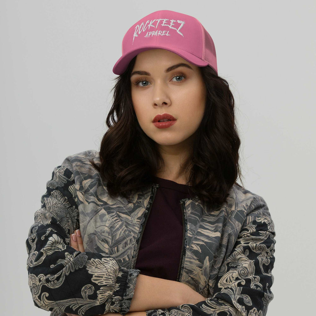 Rockteez Apparel Pink Trucker Cap T-Shirts, Hoodie, Sweatshirt | CiraTrend.com (Image 2)