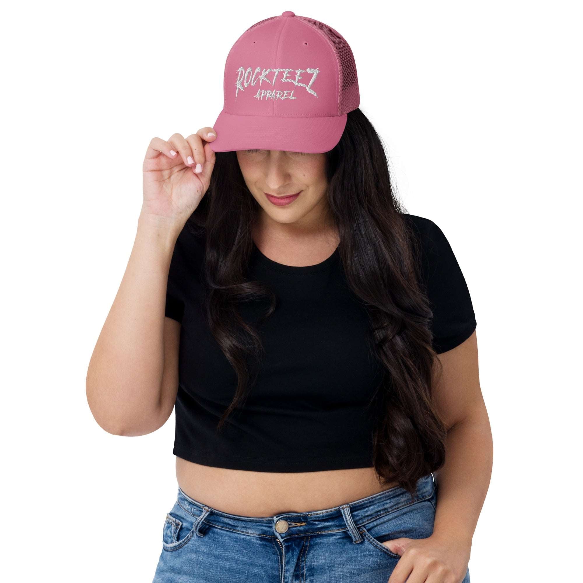 Rockteez Apparel Pink Trucker Cap T-Shirts, Hoodie, Sweatshirt | CiraTrend.com (Image 4)