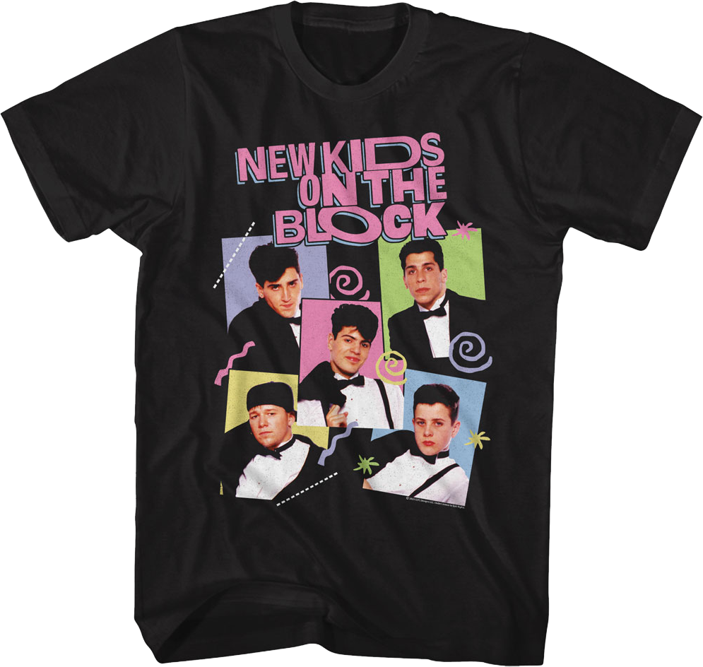 Retro Tuxedos New Kids On The Block T-Shirt Hoodie, Sweatshirt | CiraTrend.com (Image 1)
