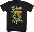 Retro We're Not Gonna Take It Twisted Sister T-Shirt Hoodie, Sweatshirt | CiraTrend.com (Image 1)