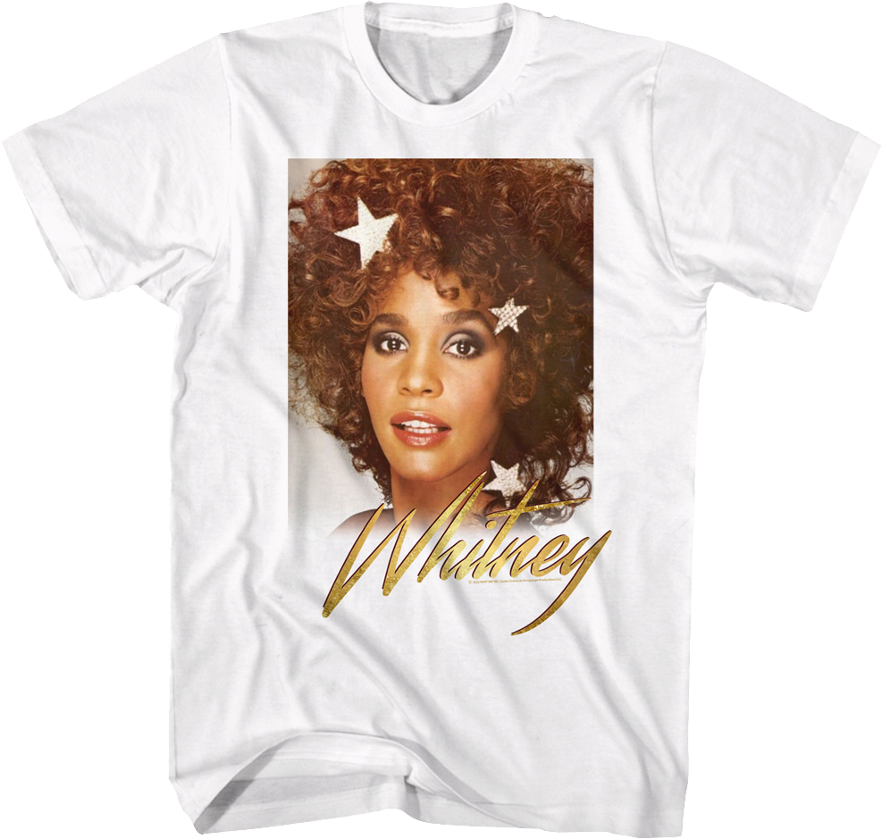 Retro Whitney Houston T-Shirt Hoodie, Sweatshirt | CiraTrend.com (Image 1)