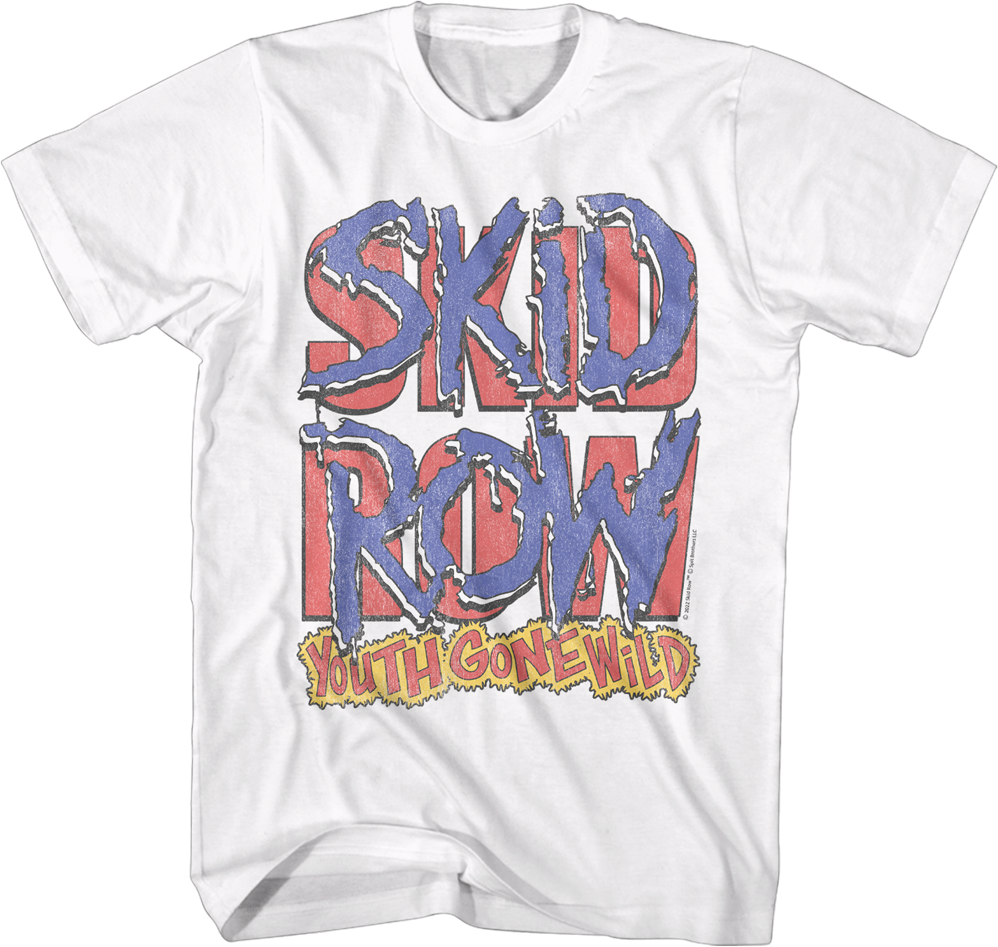 Retro Youth Gone Wild Skid Row T-Shirt Hoodie, Sweatshirt | CiraTrend.com (Image 1)