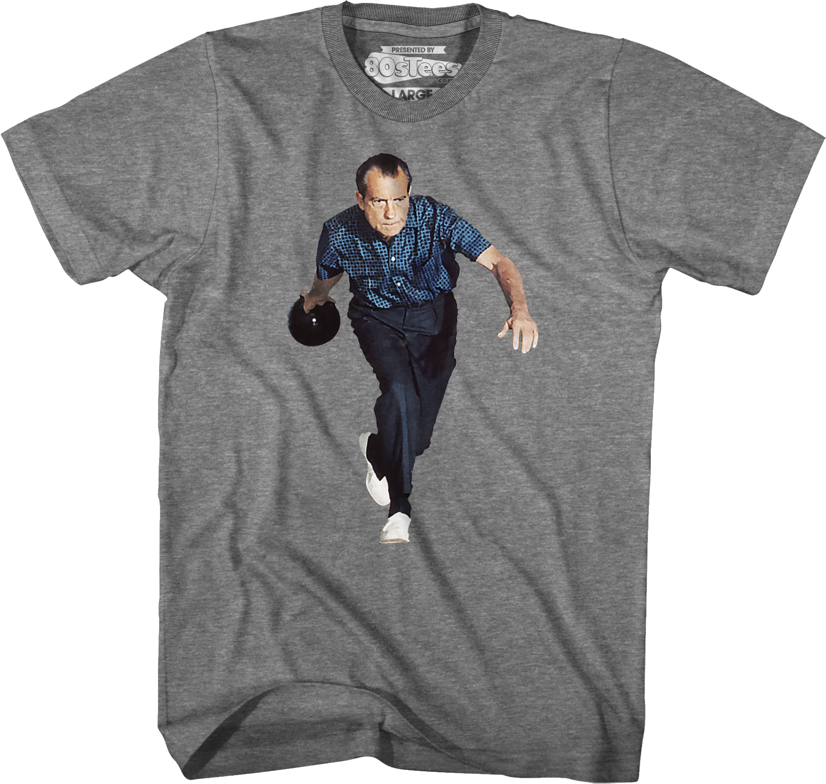 Richard Nixon Bowling T-Shirt Hoodie, Sweatshirt | CiraTrend.com (Image 1)