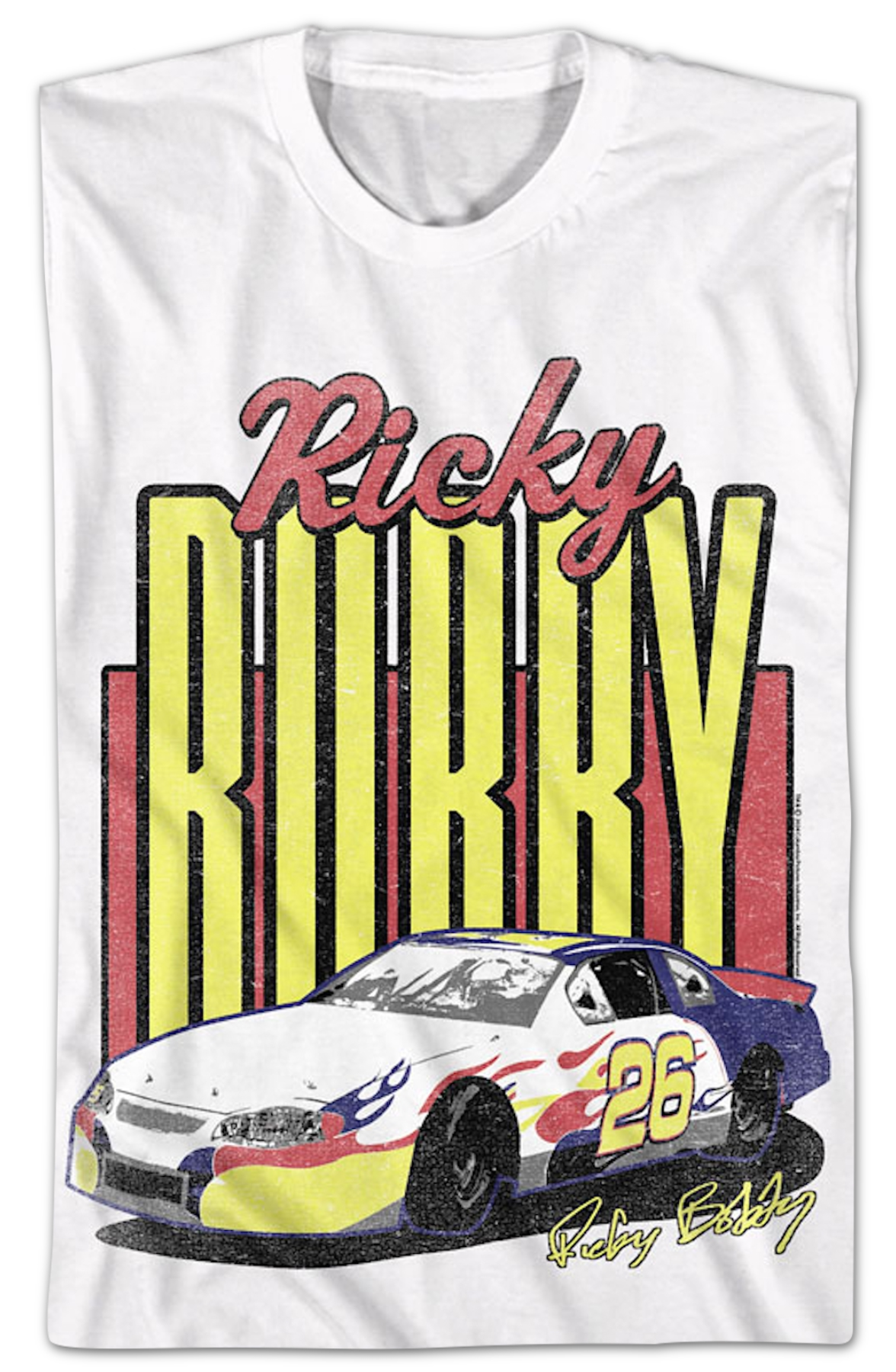 Ricky Bobby Autograph Talladega Nights T-Shirt Hoodie, Sweatshirt | CiraTrend.com (Image 2)