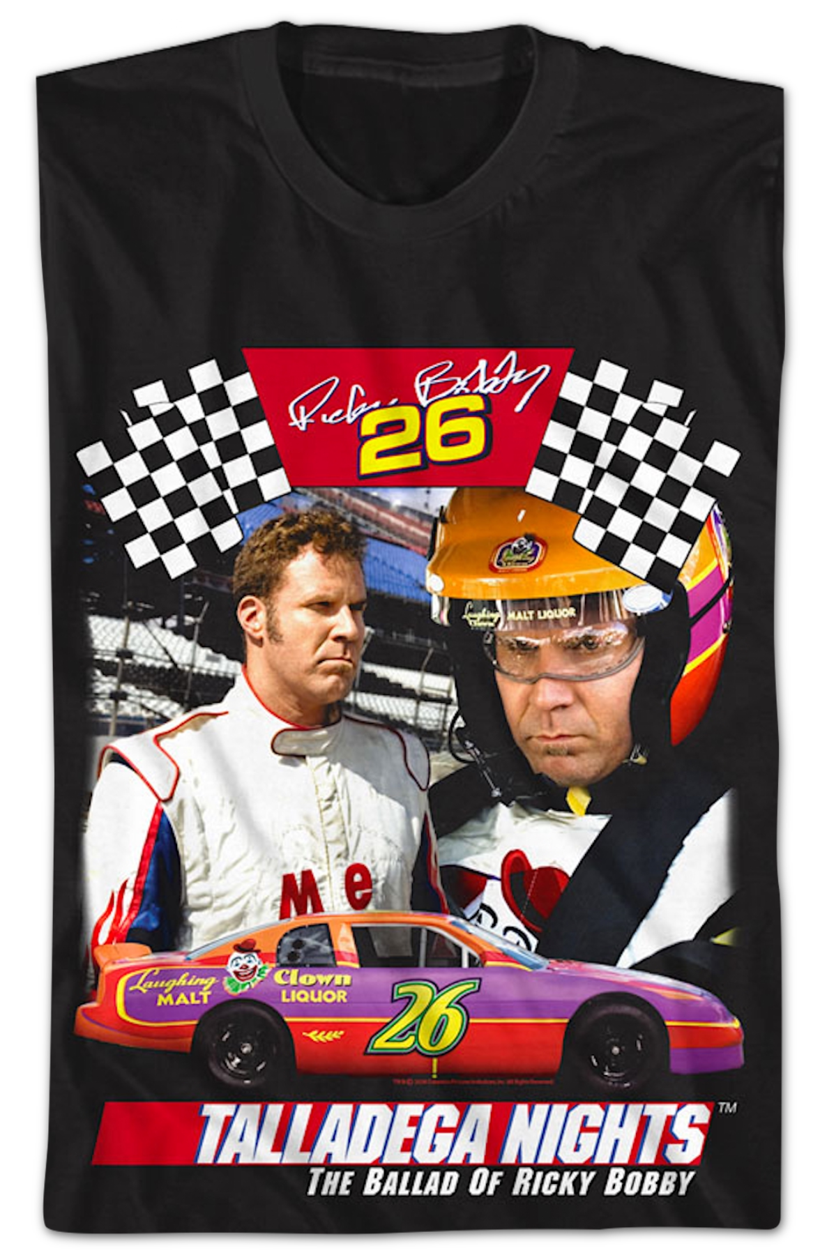 Ricky Bobby Collage Talladega Nights T-Shirt Hoodie, Sweatshirt | CiraTrend.com (Image 2)